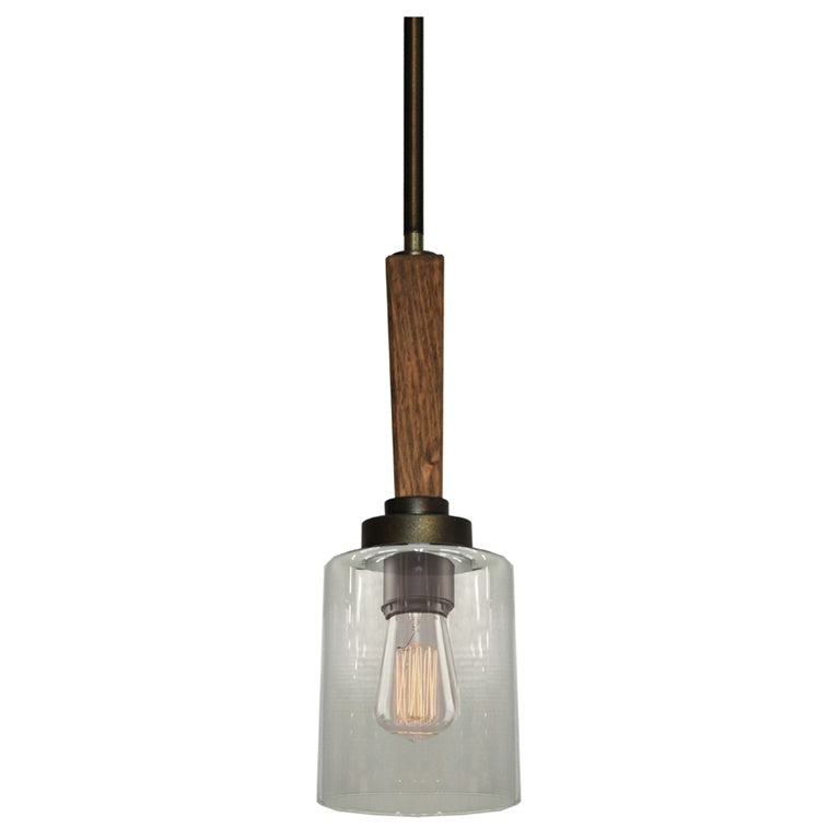 Legno Rustico AC10141BB Pendant in Burnished Brass