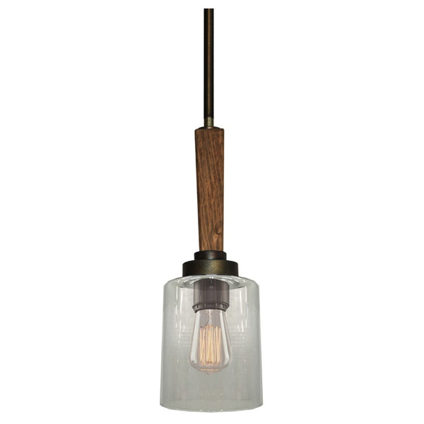 Legno Rustico AC10141BB Pendant in Burnished Brass