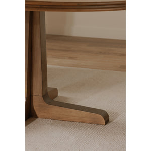 Charles Dining Table with Solid Pine Base