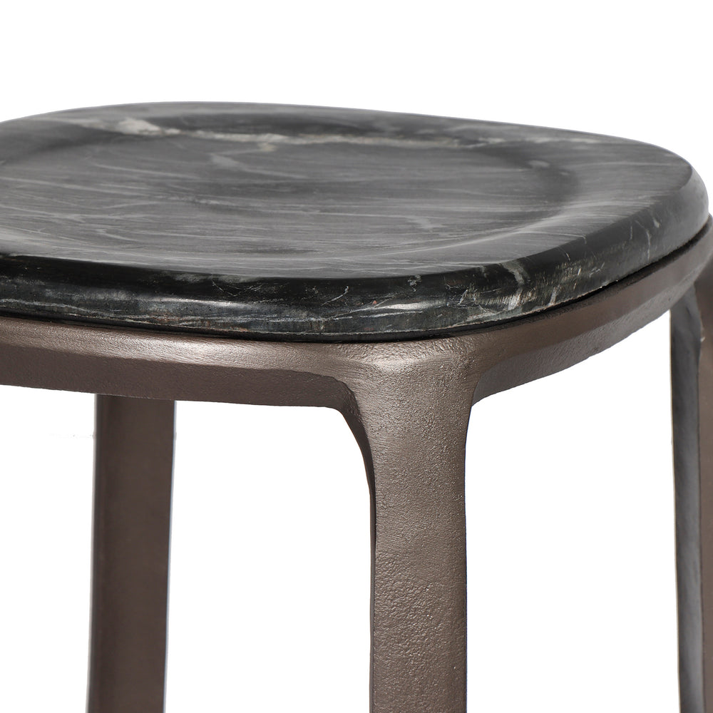 Alfie Marble Stool
