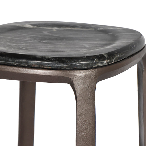 Alfie Marble Stool