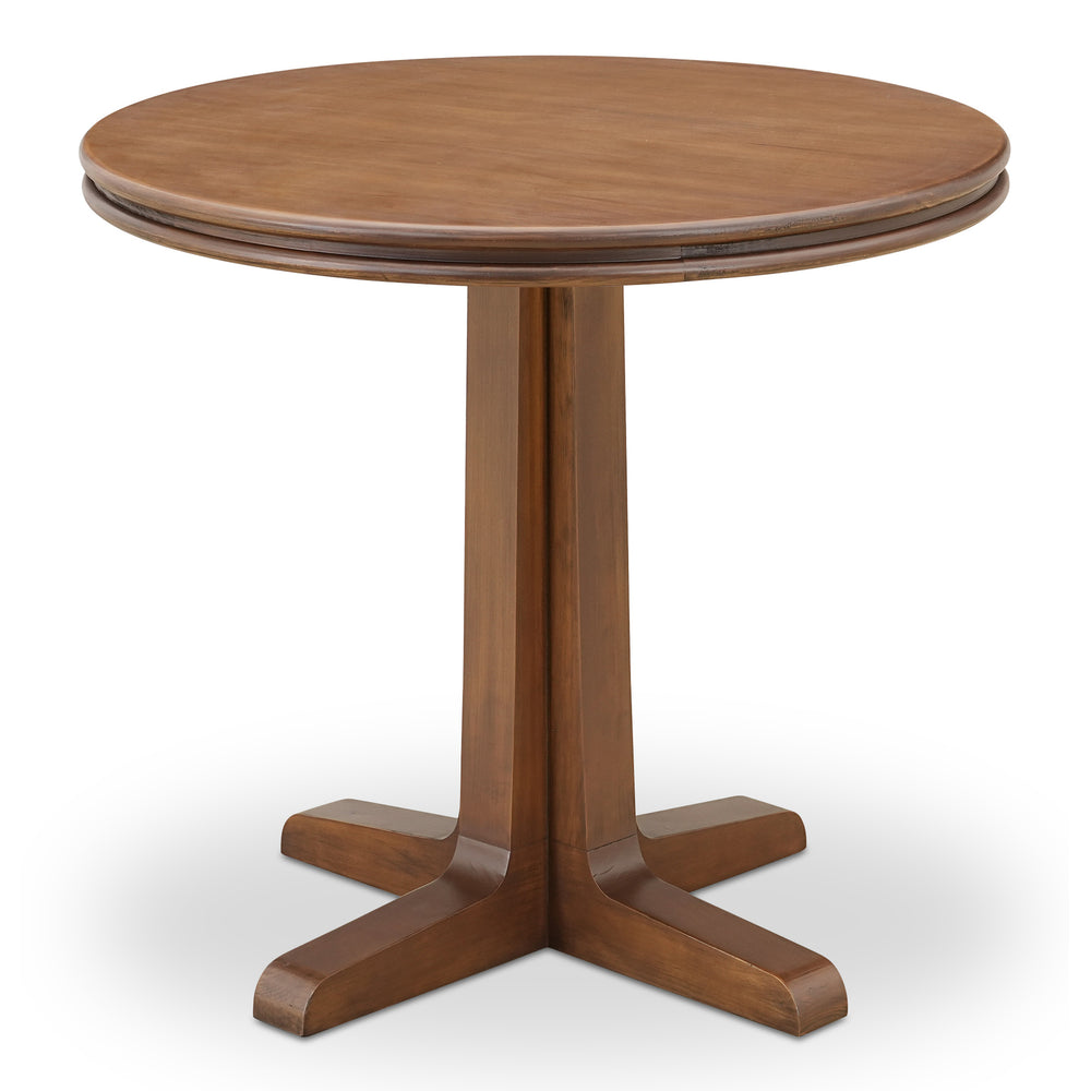 Moe's Charles Cafe Table Brown with Pine Veneer