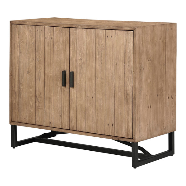 Sierra 2 Door Cabinet Natural Wood