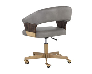 LEONCE OFFICE CHAIR - BRAVO METAL