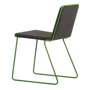 bleeker contemporary chair in wool