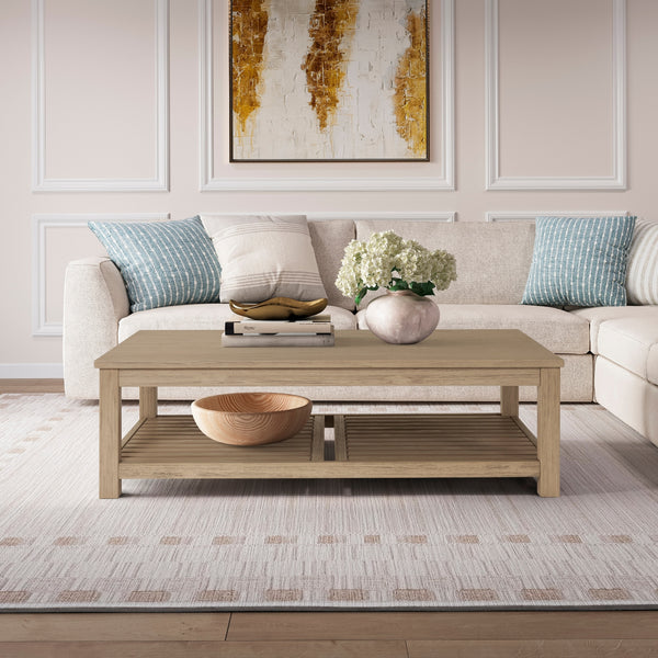 Tiburon KD Coffee Table, Drifted Sand