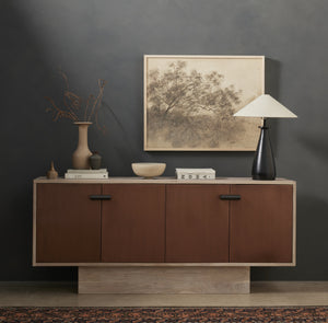 Innes Tapered Shade Table Lamp In Mtt Black