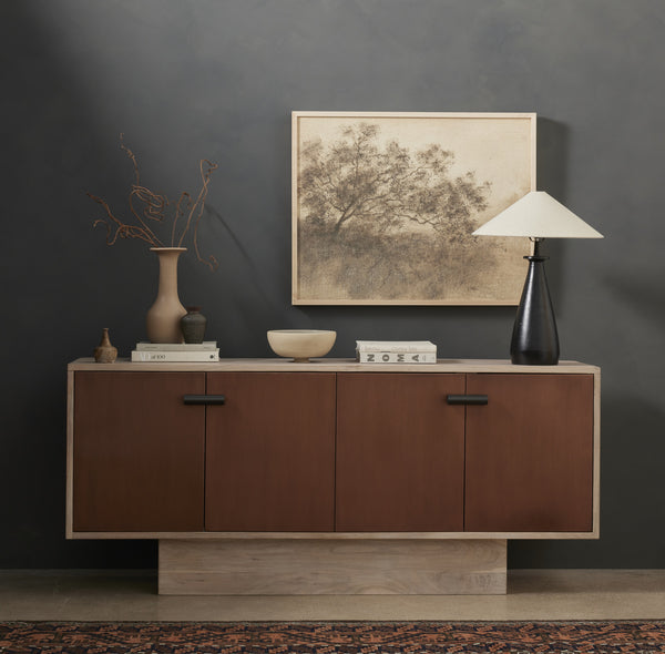 Innes Tapered Shade Table Lamp In Mtt Black