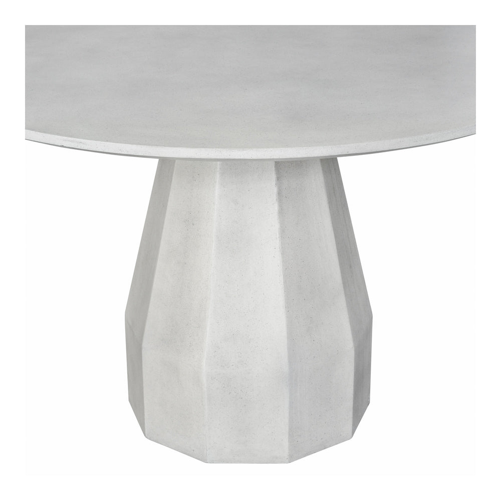 Moe's Templo Outdoor Dining Table Antique White