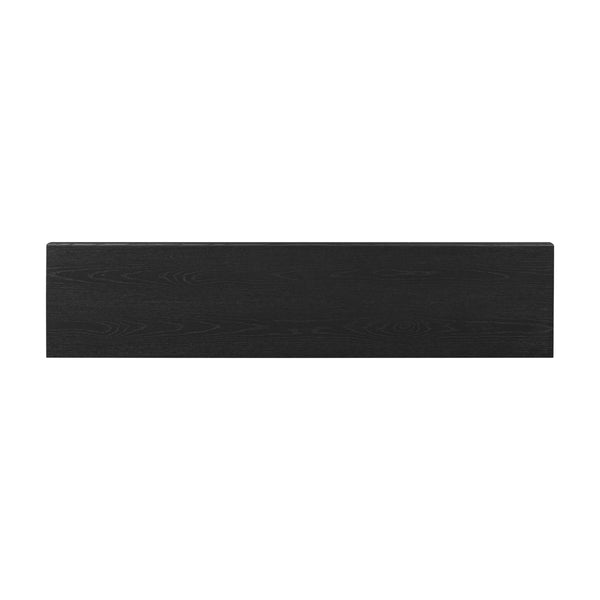 Rosenell Console Table - 60" - Black Oak Solid