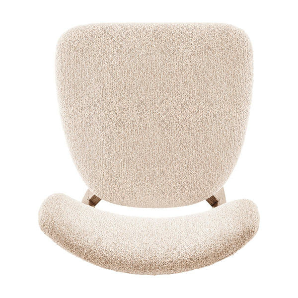 Verna Boucle Dining Side Chair, Palladian Beige
