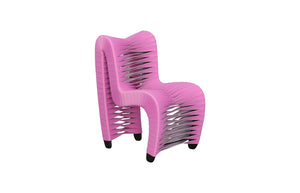 Seat Belt Chair, Kid Sized, Pink