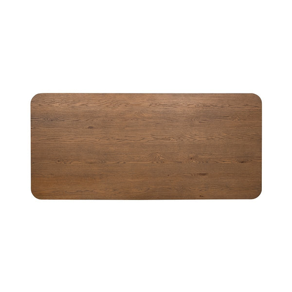 Classic Home Vander Solid Wood Dining Table in Oak