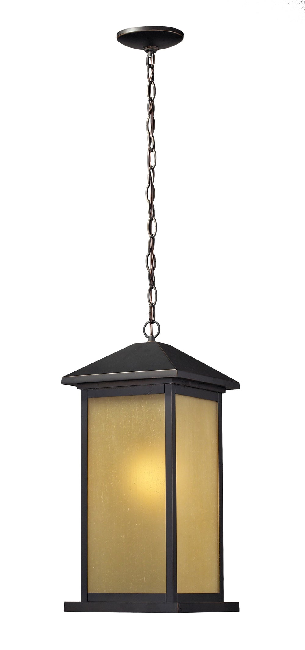 Vienna Outdoor Chain Light in Oil Rubbed Bronze Finish