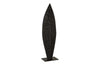 Carved Leaf on Stand, Burnt, MD