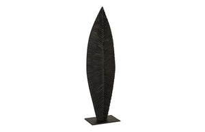  Carved Leaf on Stand, Burnt, MD