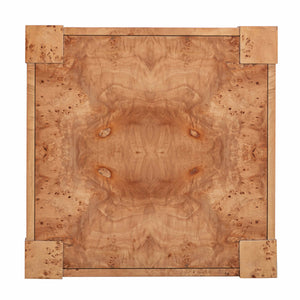 Brandyss Natural Burl End Table