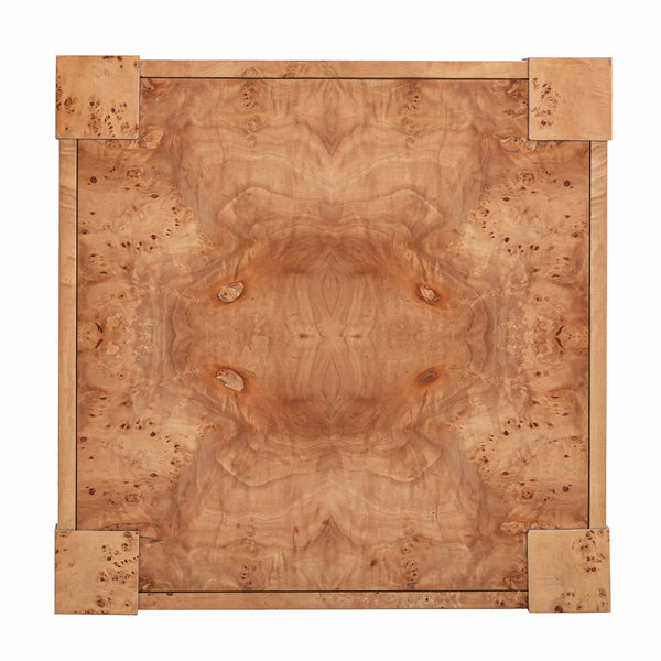 Brandyss Natural Burl End Table