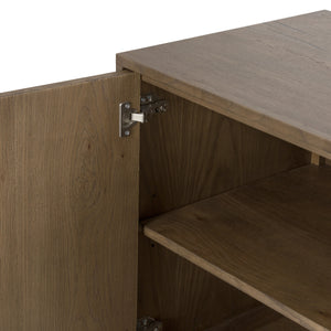 Eaton Sideboard In Amber Oak Resin