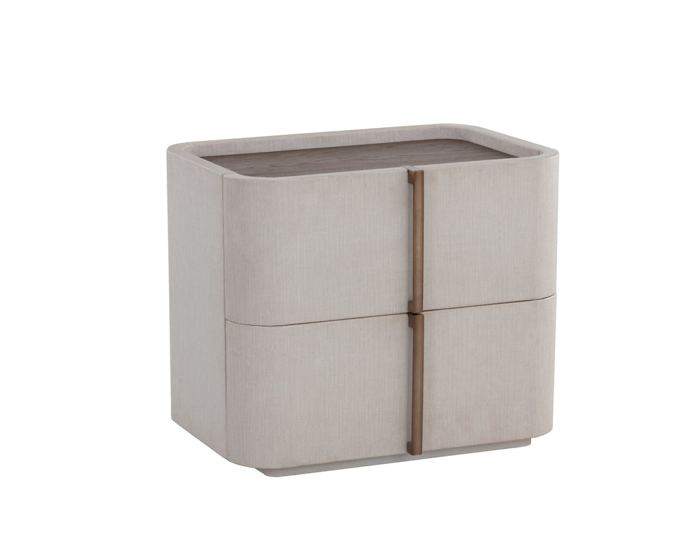 JAMILLE NIGHTSTAND - SMALL - CREAM