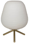 Foka Table Lamp, Metal with Brass Finish