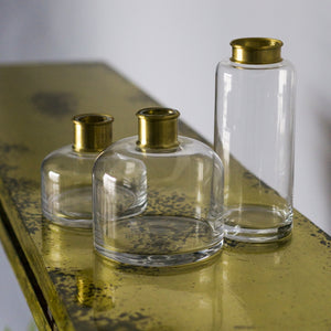 Apothecary Vases, Clear