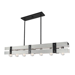 Barnyard AC11277BW Island Light in Beach Wood