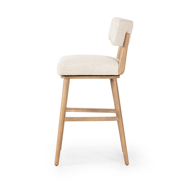 Cardell Swivel Bar Stool in Natural Essence