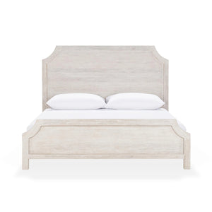 Westmont Solid Wood Queen Bed in Creamwood
