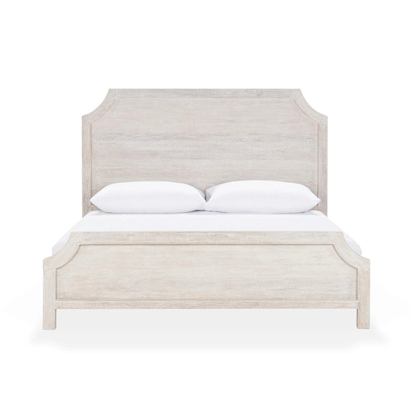 Westmont Solid Wood Queen Bed in Creamwood