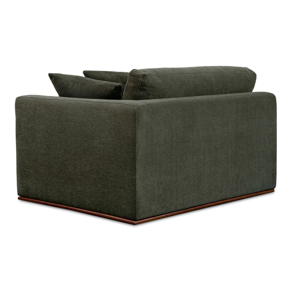 Rue Right Arm Facing Chair Deep Green