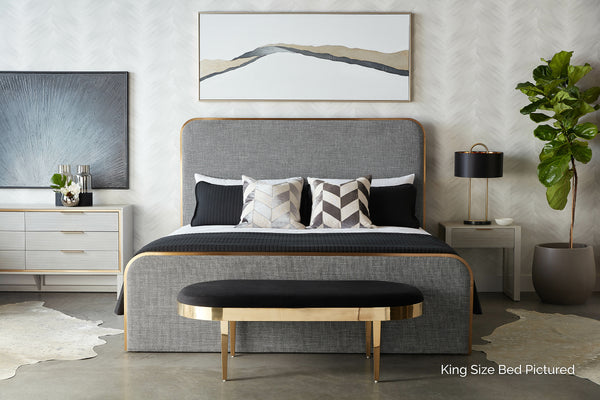 TOMETI BED - QUEEN - CHACHA GREY