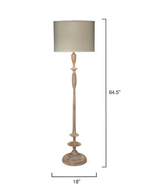 Petite Paro 1-Light Wood Floor Lamp