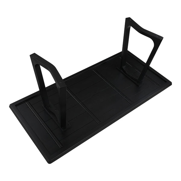 Moe's Silas Black Ash Dining Table