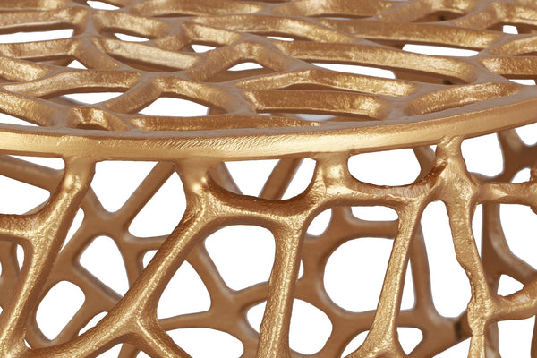 Glen End Table In Gold