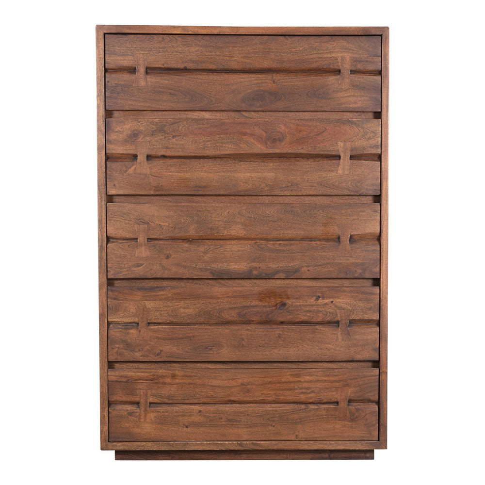 Moe's Madagascar Chest of Drawers in Brown