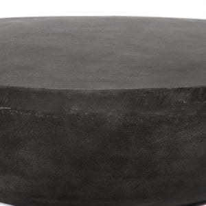 Basil Outdoor Round Coffee Tbl In 48" In Grey