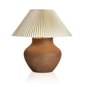 Parma Table Lamp - Textured Dark Sand Porcelain