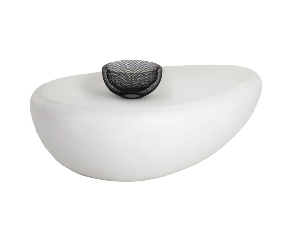 CORVO COFFEE TABLE - LARGE - WHITE