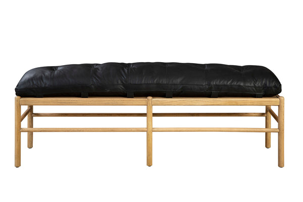 Osborne Leather Bench