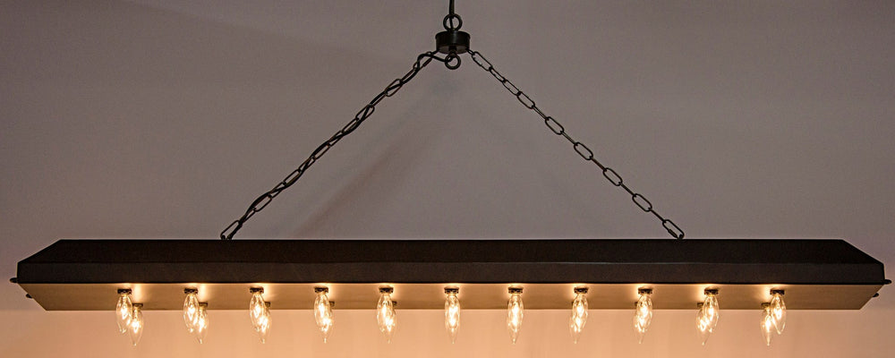 545 Club Pendant in Black Metal