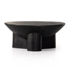 Sante 36" Coffee Table In Raw Black