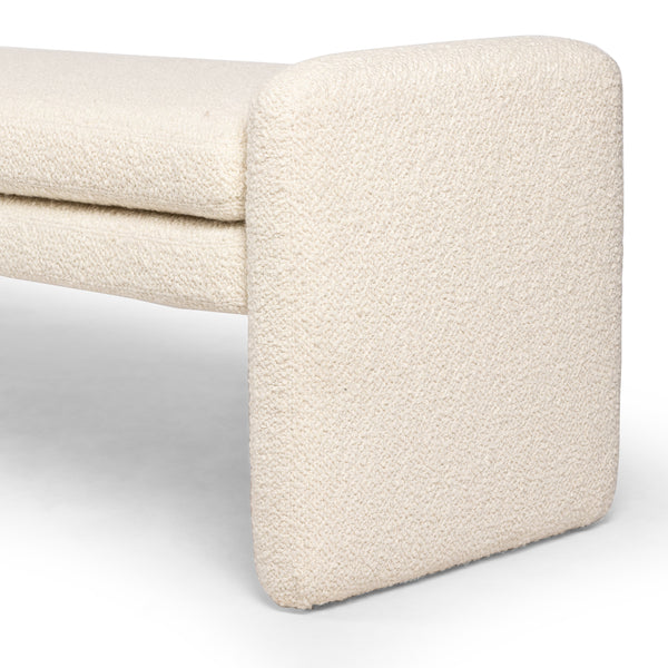 Serena Accent Bench in Durham Cream