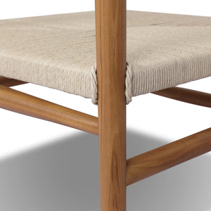 Lomas Outdoor Chair In Natural Teak