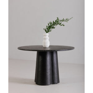 Moe's Mono Dining Table Black Terrazzo