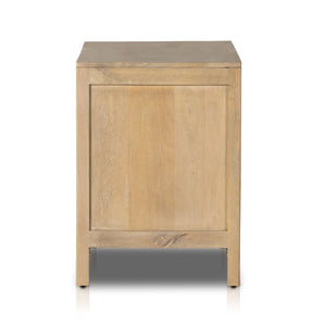Sydney Large Nightstand in Natural Mango