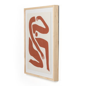 Teracotta Body Abstract, Roseanne Kenny