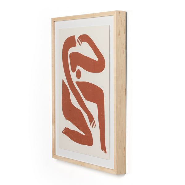 Teracotta Body Abstract, Roseanne Kenny