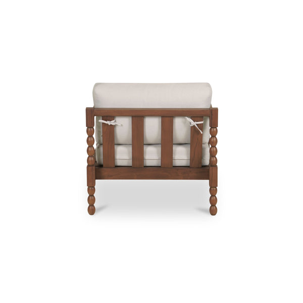 Moe's Delilah Outdoor Accent Chair Brown