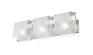 Zephyr 3 Light Vanity  in Brushed Nickel Finish